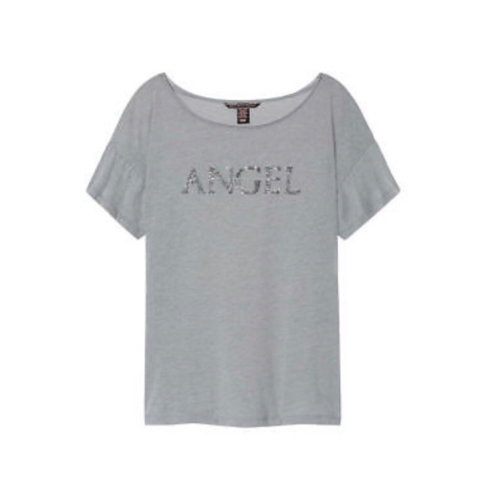 Victoria’s Secret Ruffle Sleeve Sleep Tee